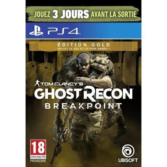 Jeu ghost recon breakpoint edition gold