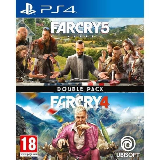 Jeu compilation far cry 4 + far cry 5