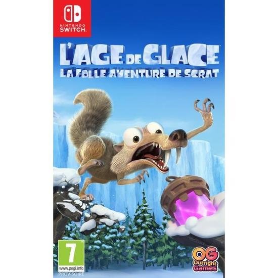 Jeu l'age de glace : la folle aventure de scrat