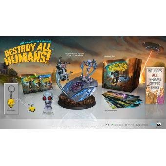 Jeu destroy all humans! dna edition collector