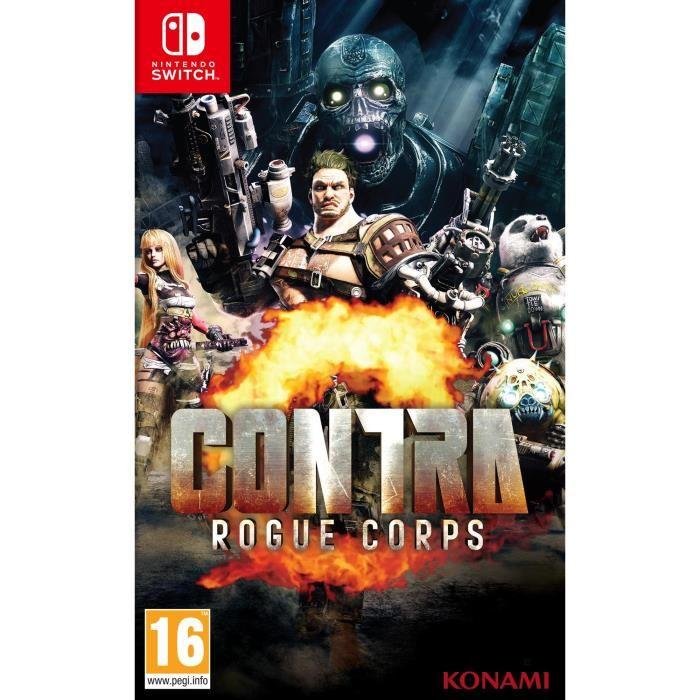 Jeu contra : rogue corps