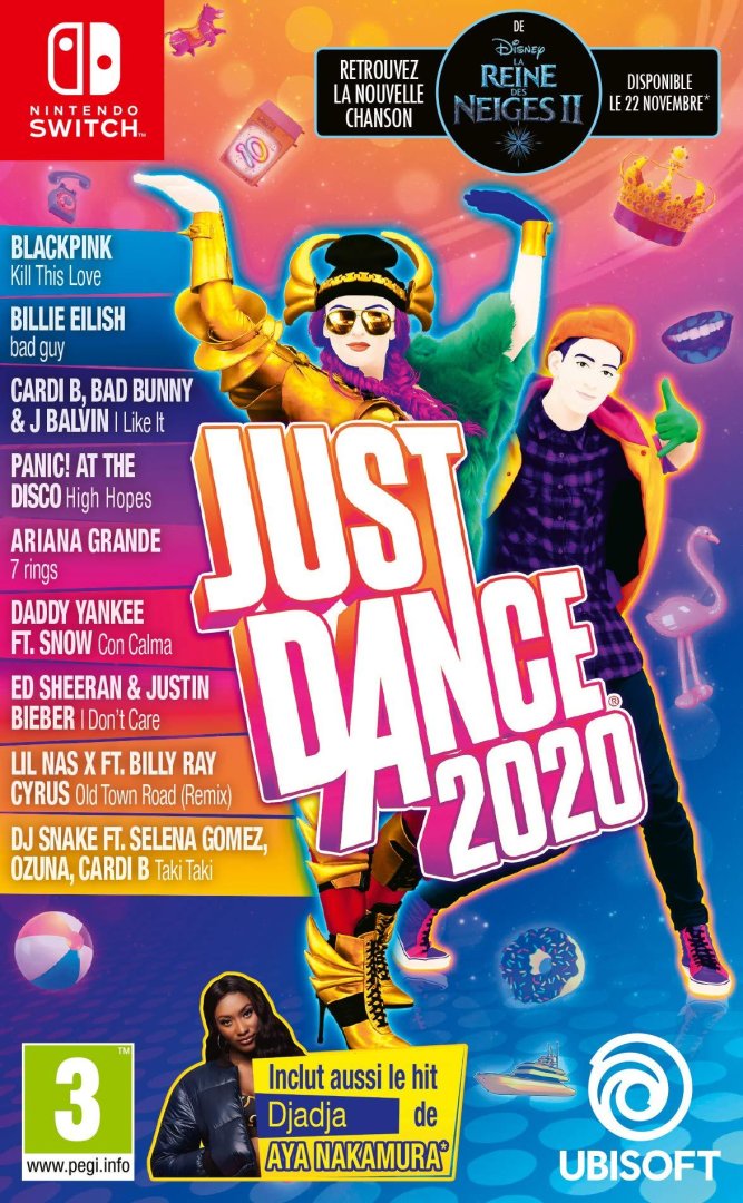 Jeu just dance 2020
