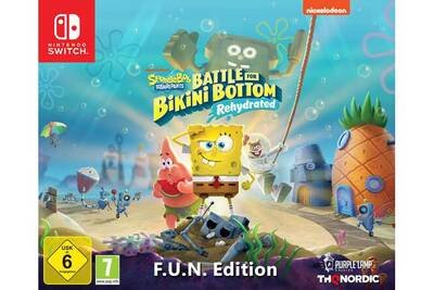 Jeu le prix de spongebob squarepants : battle for bikini bottom rehydrated
