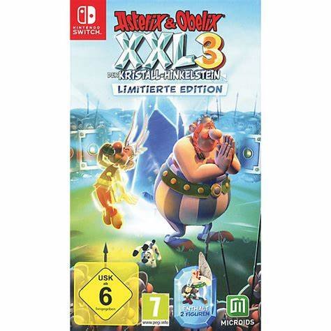 Jeu asterix & obelix xxl3 : le menhir de cristal edition collector