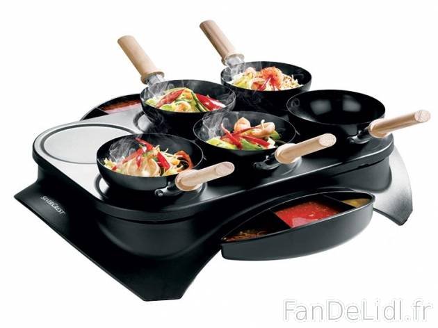 Multi wok set mini woks
