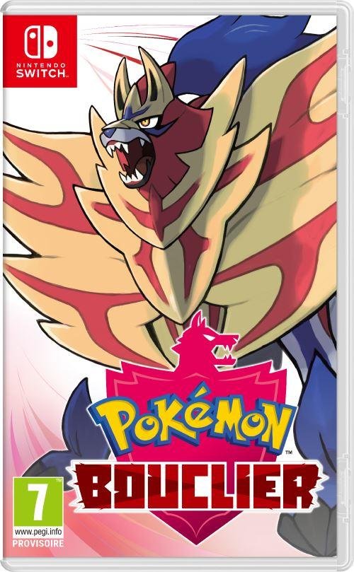 Jeu pokemon bouclier