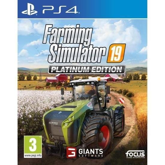 Jeu farming simulator 19 platinum edition