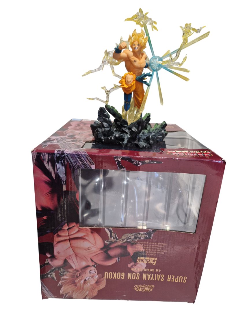 Figurine dbz burning battles super saiyan son goku