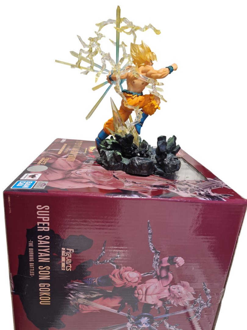 Figurine dbz burning battles super saiyan son goku