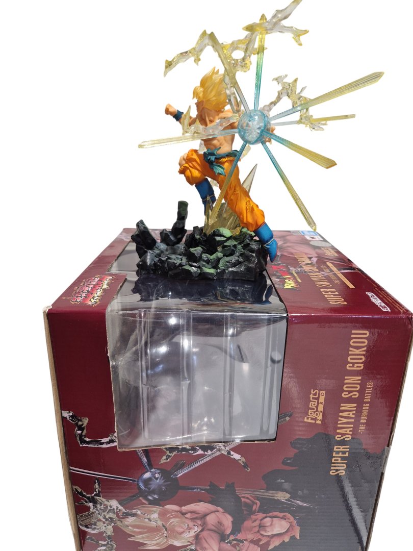 Figurine dbz burning battles super saiyan son goku