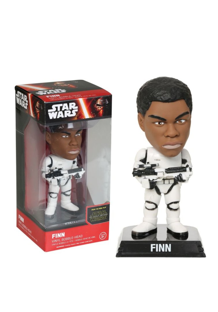 Figurine bobble head finn stormtrooper