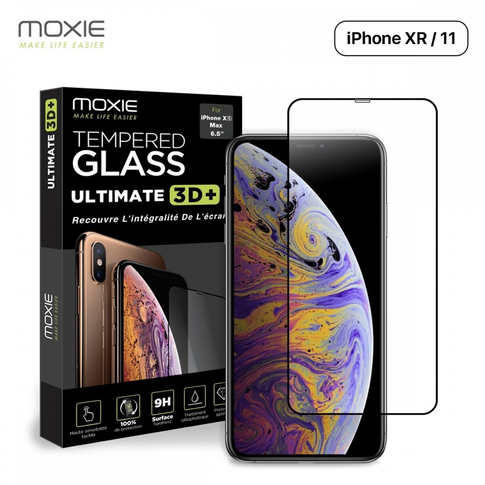 Verre trempe iPhone xr/11 glassultim3dipxr