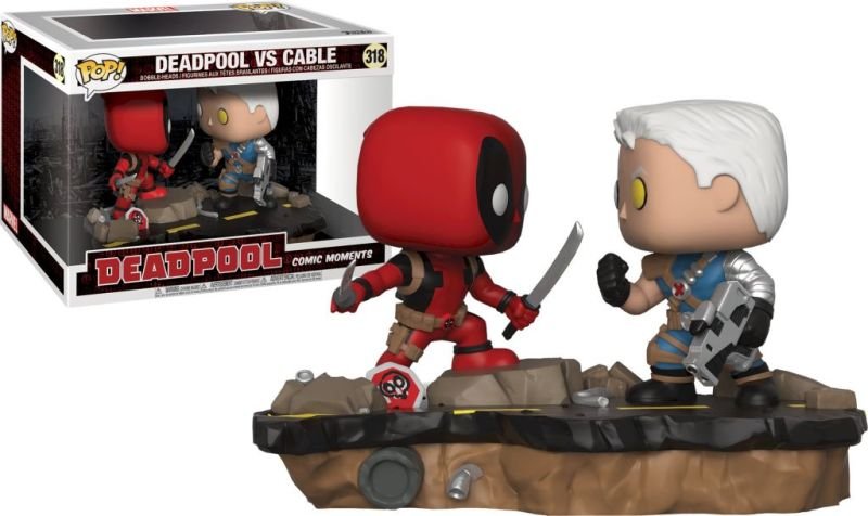 Figurine pop deadpool vs cable