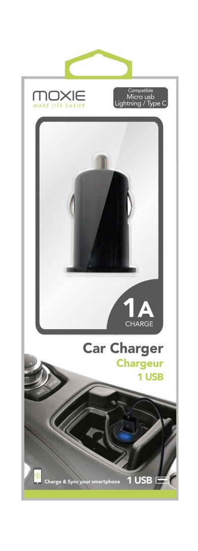 Allume-cigare mini 1a usb minicacusb1blist
