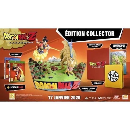 Jeu dragon ball z kakarot edition collector