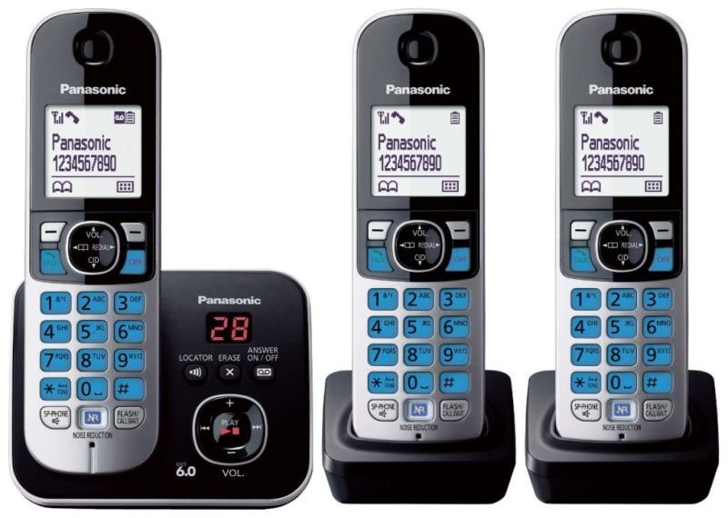 Telephone fixe trio kx-tg6823