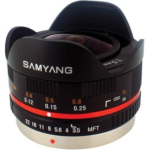 Objectif reflex 7.5mm 1: 3.5 umc fish eye
