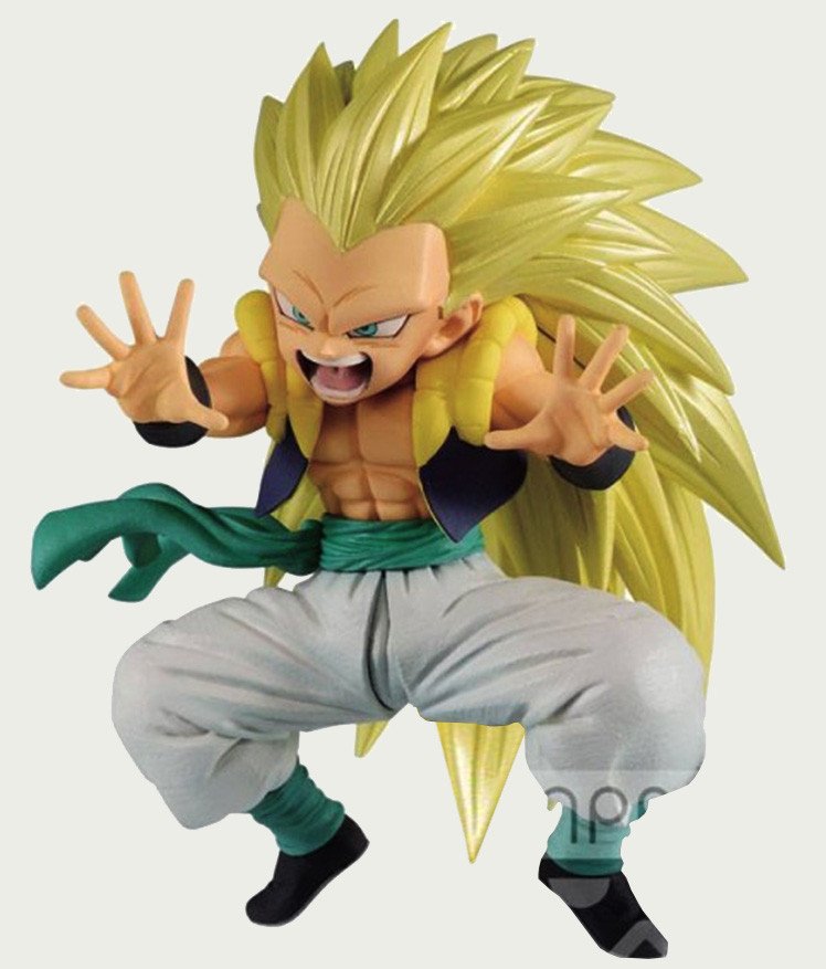 Figurine dbz chosenshiretsuden vol 2 duper saiyan 3 gotenks 10cm