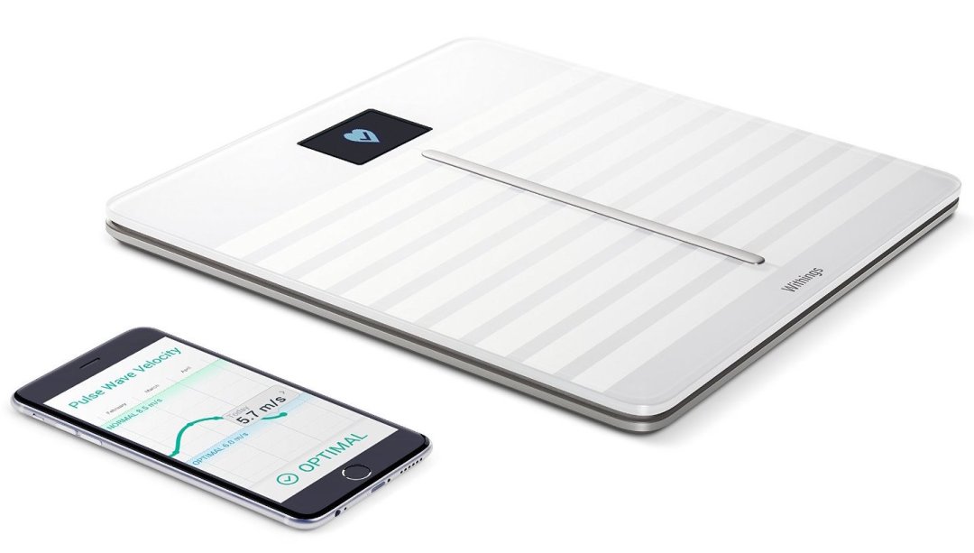 Pese personne connecte body cardio blanc