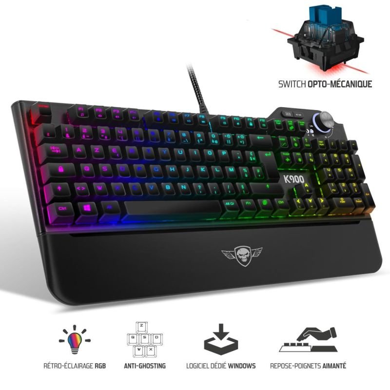 Clavier gaming xpertopto-meca cla-xk900