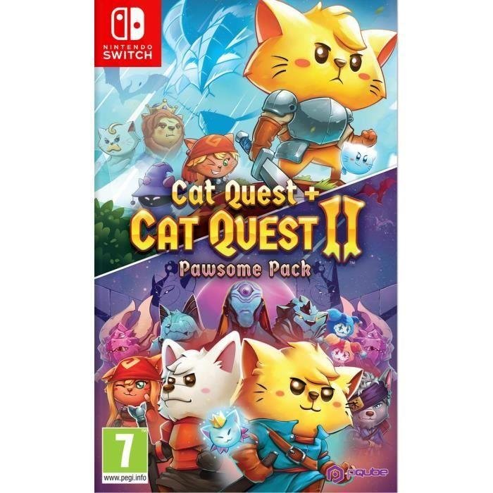 Jeu cat quest 1+2 pawsome pack