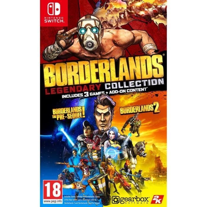Jeu borderlands legendary collection