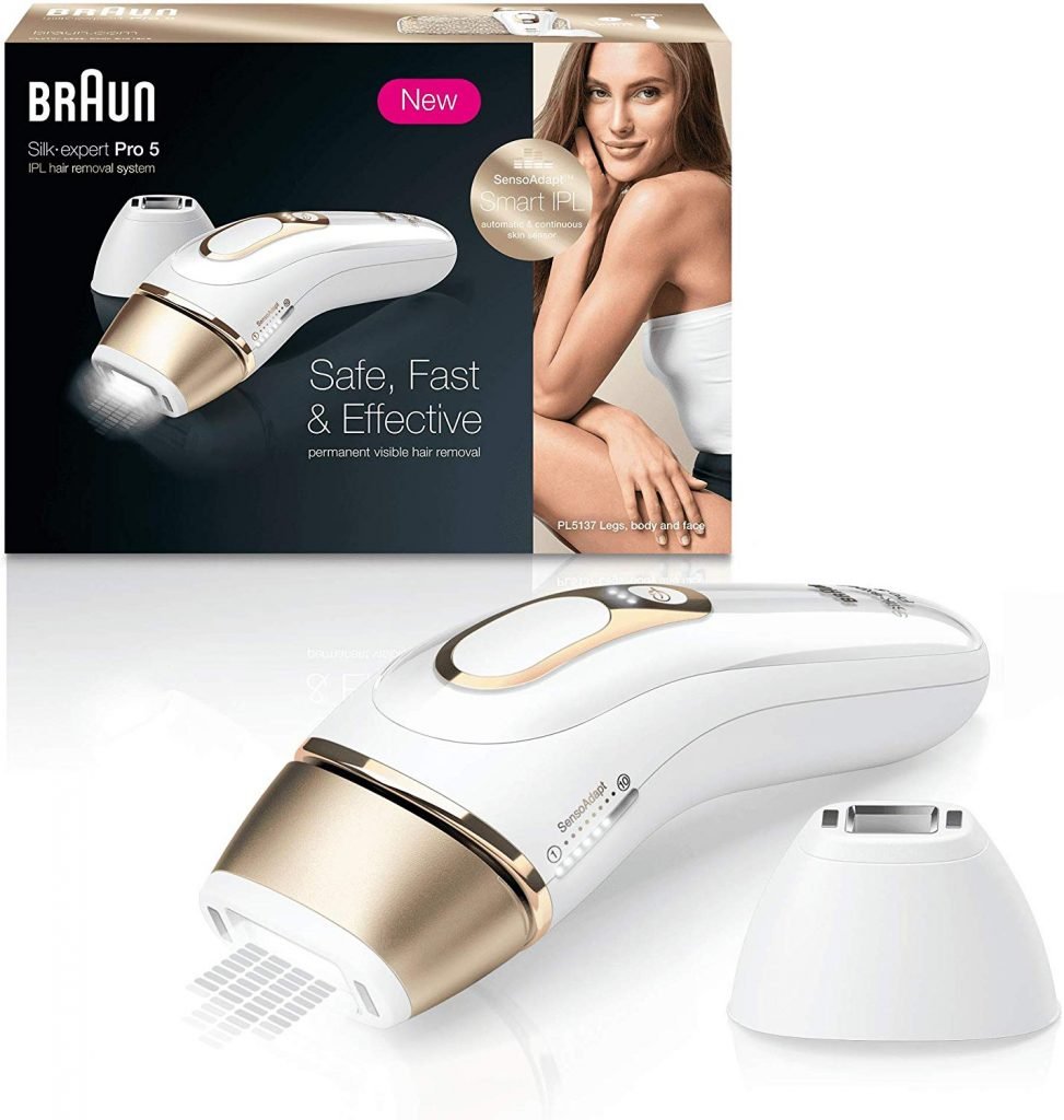 Epilateur lumiere pulsee silk expert pro 5
