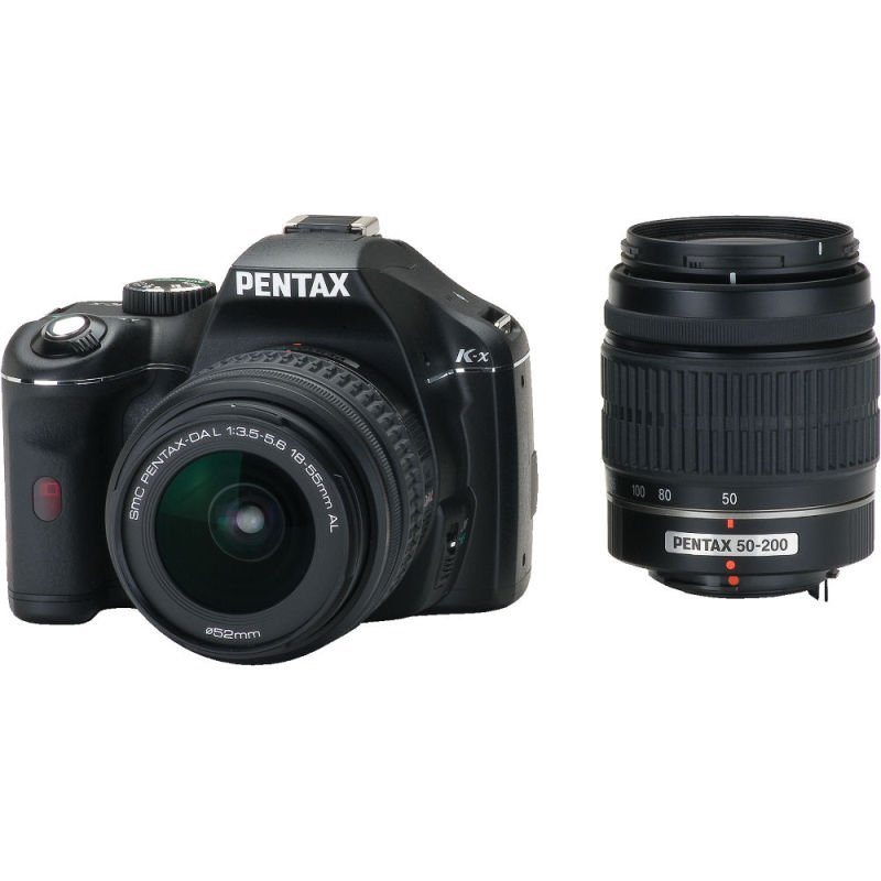 Reflex k-x + 18-55mm + 70-300mm