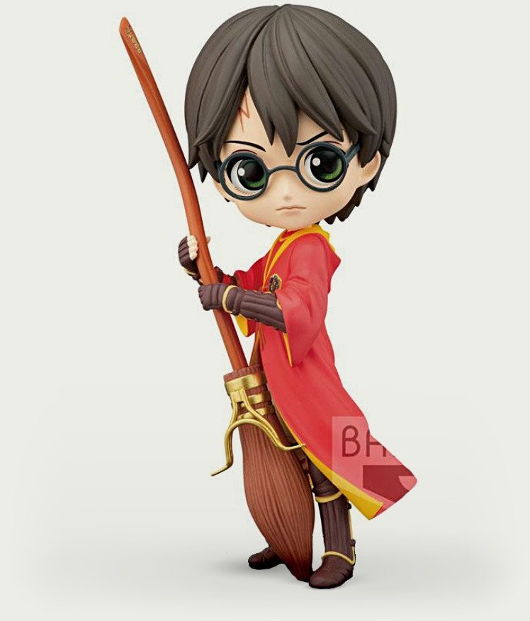 Figurine harry potter q posket - harry potter quidditch style - 14cm - a