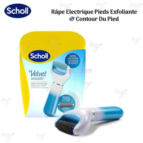 Rape electrique pour pieds velvet smooth