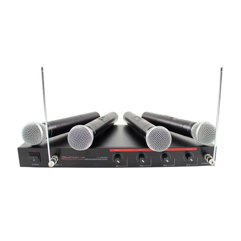 Quadruple micro sans fil main vhf quattro m gr3