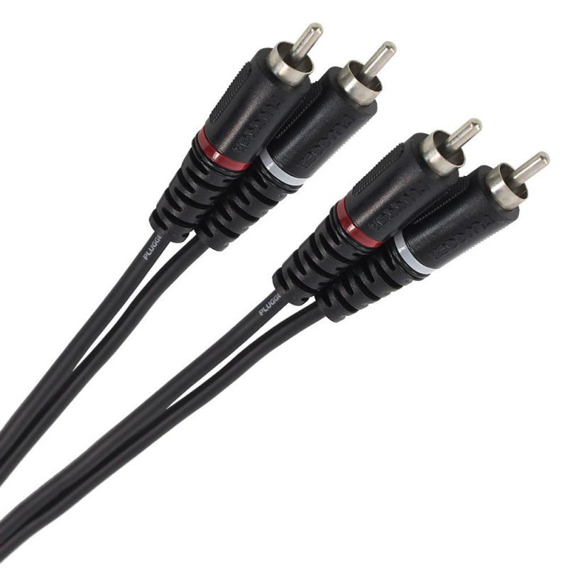 Cable 2rca m - 2rca m 3m plucabbrm0rm03m00eas