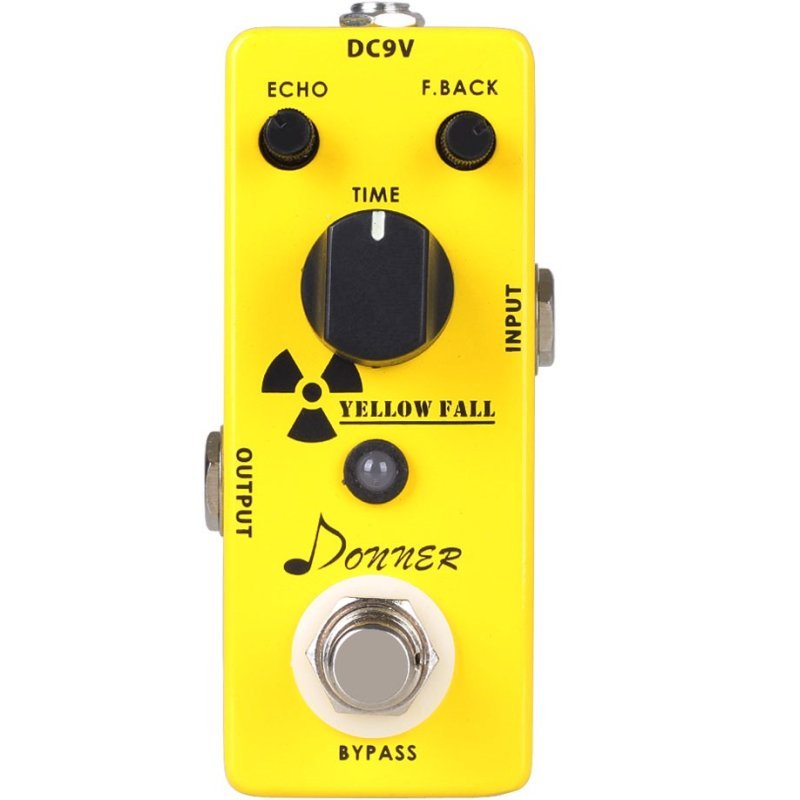 Pedale d'effet yellow fall