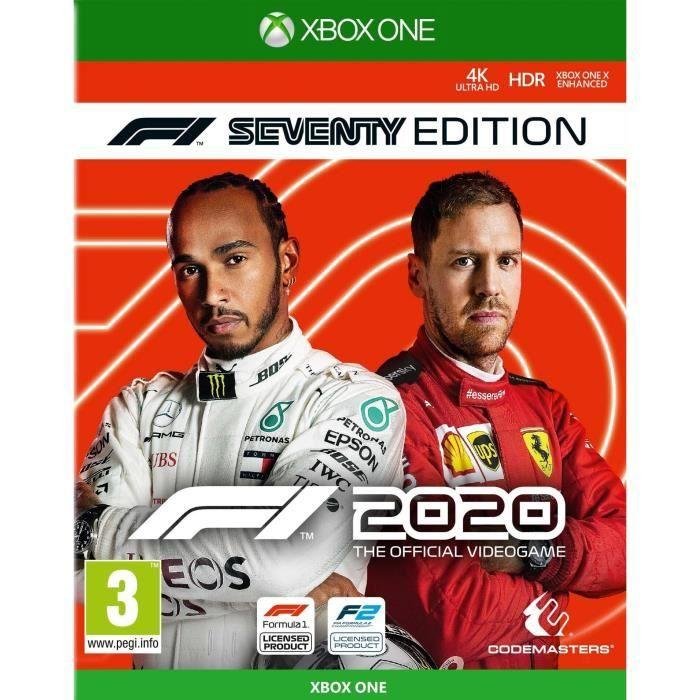 Jeu f1 2020 seventy edition