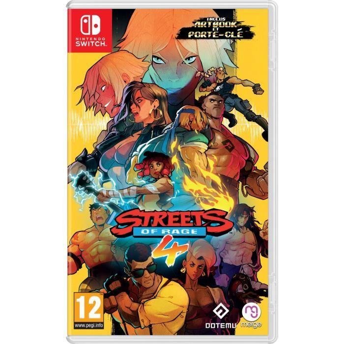 Jeu streets of rage 4