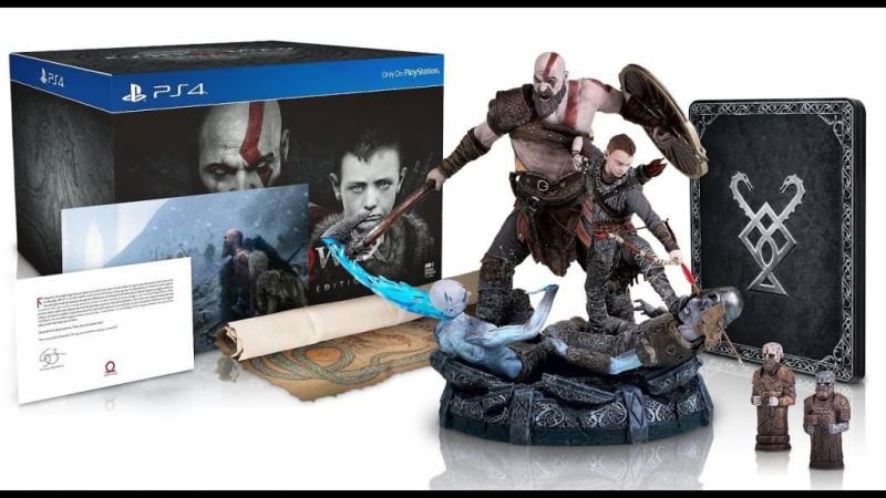 Figurine god of war collector ps4