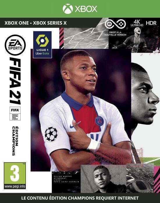 Jeu fifa 21 edition champions