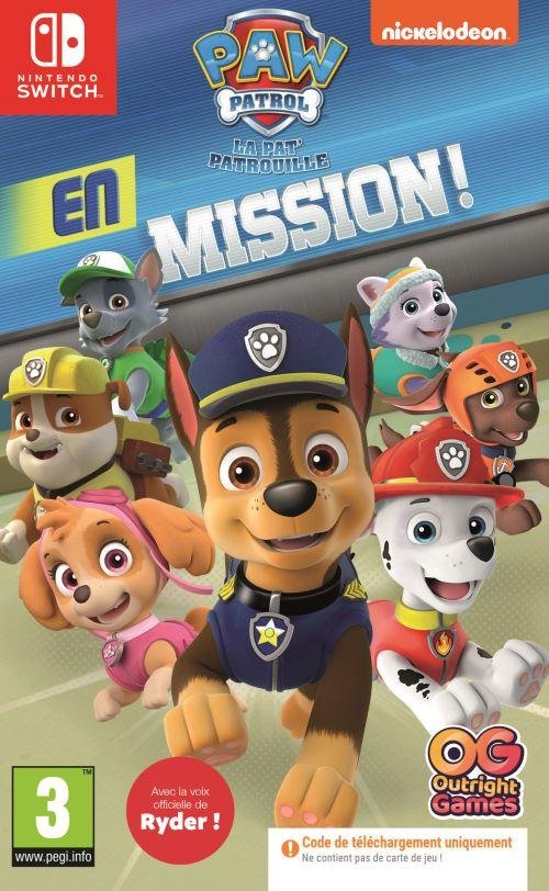 Jeu paw patrol : la pat'patrouille en mission
