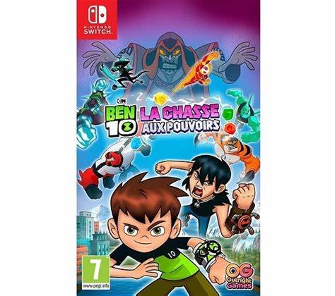 Jeu ben 10 : la chasse aux pouvoirs
