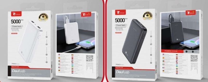 Powerbank 5000mah p8582