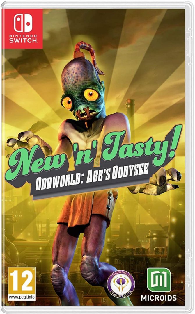 Jeu oddworld new and tasty edition standard