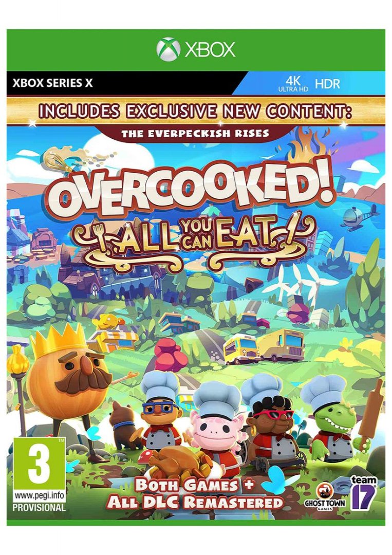 Jeu overcooked all you can eat