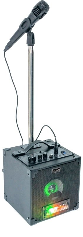 Ensemble karaoke, led, micro -singer