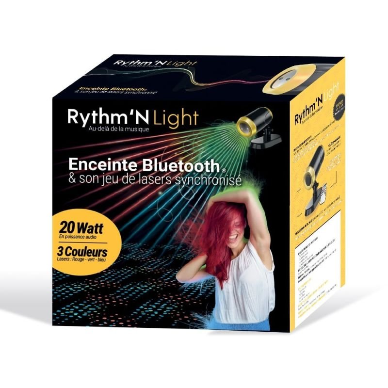 Enceintes bluetooth musiclightrvb20