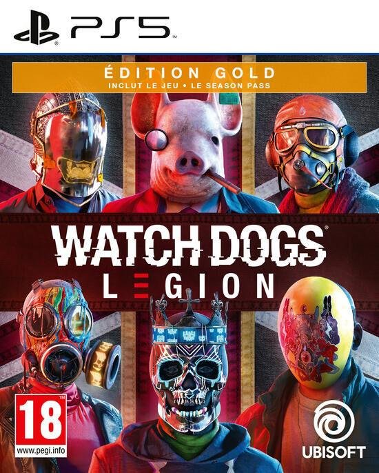Jeu watch dogs legion edition gold