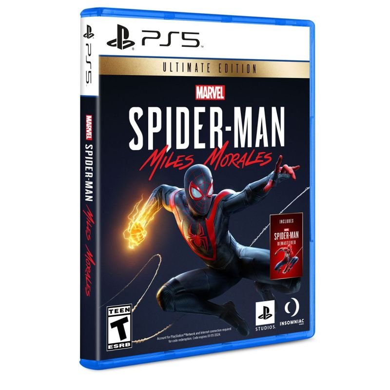 Jeu marvel's spider-man miles morales ultimate edition
