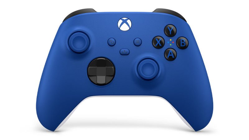 Manette sans fil xbox nouvelle generation shock blue