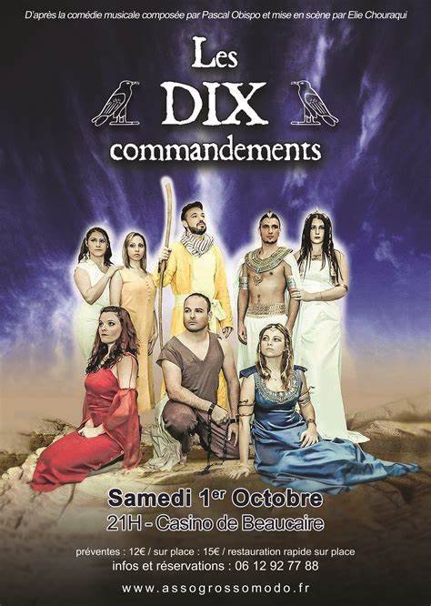 Les dix commandements - la comedie musicale