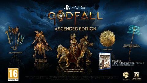 Jeu godfall: ascended edition
