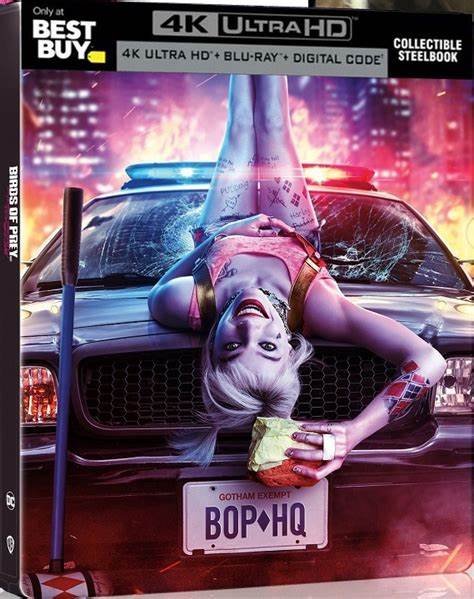 Birds of prey - 4k ultra hd - steelbook